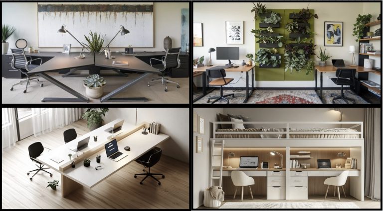 21 Dual Desk Setup Ideas To Try This Year